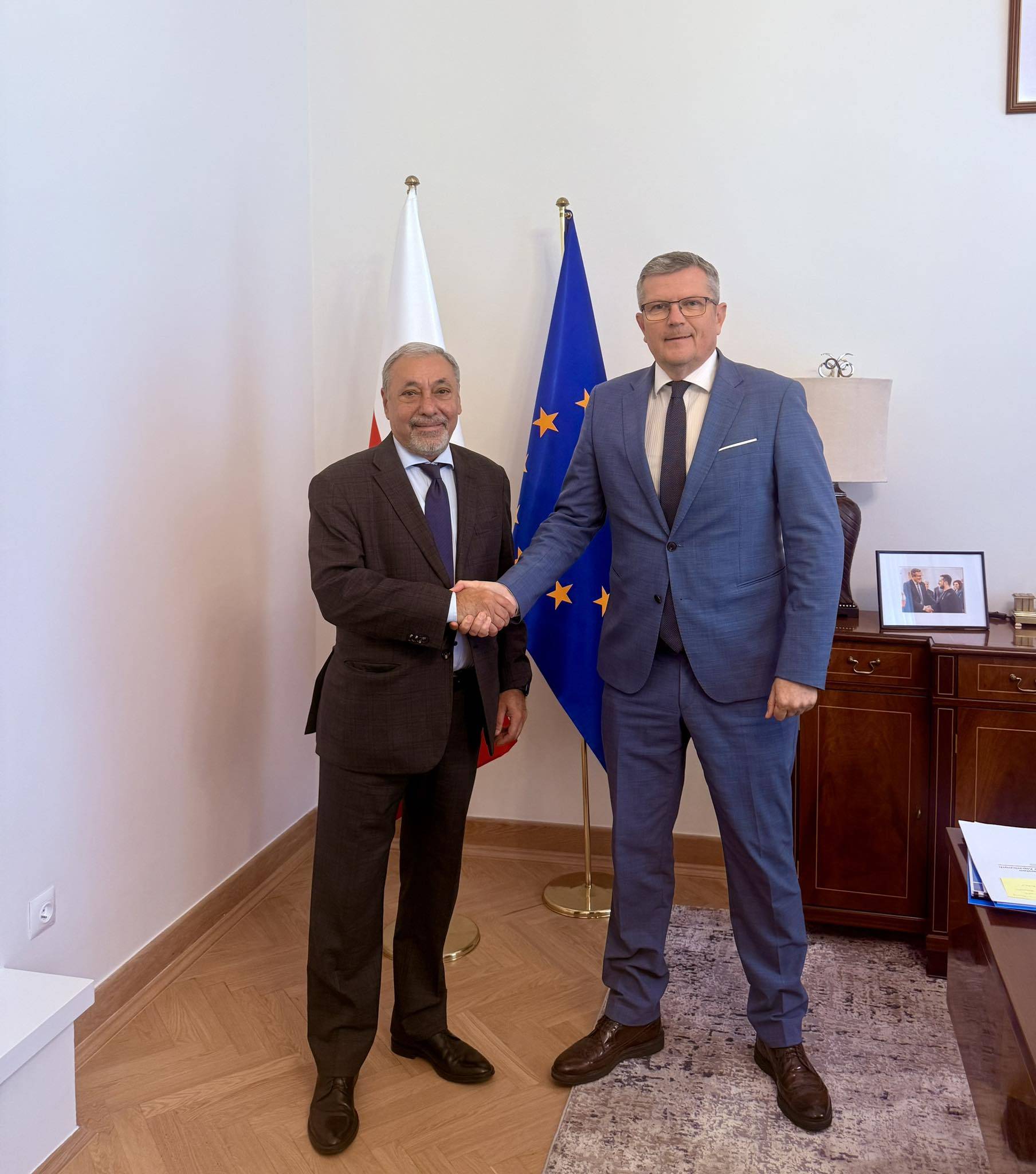 Ambassador of Armenia to Poland had a meeting with Secretary of State of the Ministry of Foreign Affairs of Poland
