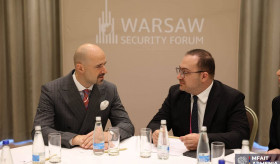 Secretary General of the Ministry of Foreign Affairs and Foreign Trade of the Republic of Armenia, met with the President of the Casimir Pulaski Foundation