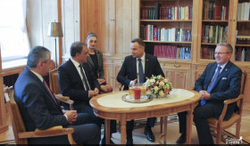 ՀՀ ԱԺ նախագահը հանդիպել է Լեհաստանի նախագահ Անջեյ Դուդայի հետ: