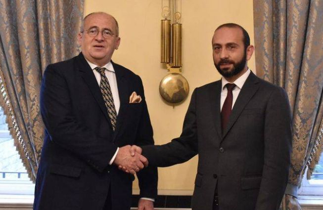 The meeting of Minister of Foreign Affairs of Armenia Ararat Mirzoyan with Minister of Foreign Affairs of Poland Zbigniew Rau