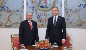 Ambassador Alexander Arzoumanian presented his credentials to President of Poland Andrzej Duda