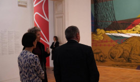 Minister of Education, Sports and Culture of the Republic of Armenia visited the National Art Gallery "Zachęta" in Warsaw