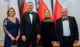 Լեհաստանում Հայաստանի դեսպանը մասնակցել է Լեհաստանի նախագահական պալատում ամանորյա ընդունելությանը
